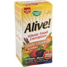 Alive! Fără Fier - Cele mai eficiente vitamine - 30 tablete 